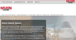 Desktop Screenshot of nelsonfastenersystems.com